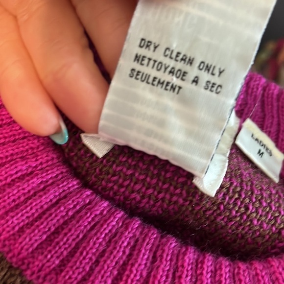 Vintage Peregrine Sun Valley Idaho Ski Sweater Wool ‘80’s Hong Kong Size Medium - Picture 7 of 8